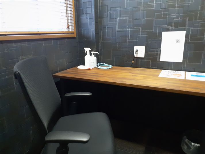 4060号室：時間貸：鍵付個室禁煙ブース【角部屋】 - 首都圏NSプラザin前橋