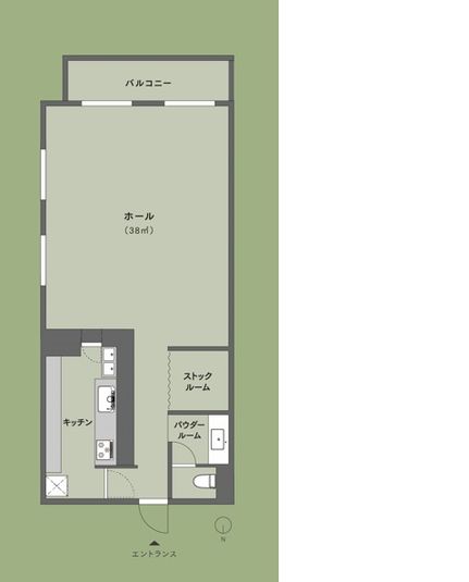 キッチン付きレンタルスペース - Room801