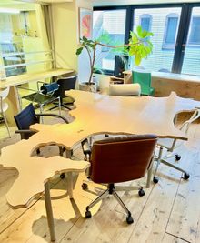 北海道テーブル/4人までご利用可 - HAPON新宿 テーブル貸 【東北テーブル】/ HAPON新宿　の室内の写真