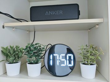 スピーカー、時計 - HARAPEKO GYM 五反田店の設備の写真