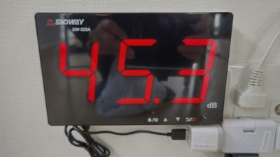 ◆騒音計
　※75㏈以下でお願いいたします。
　※上階や近隣のご迷惑にならない程度にお願いいたします。
※楽器のご利用は禁止です。 - ダンススタジオ【ＧｒｅｅｎＡｃe３】 千葉駅ダンススタジオ【ＧｒｅｅｎＡｃｅ３】の室内の写真