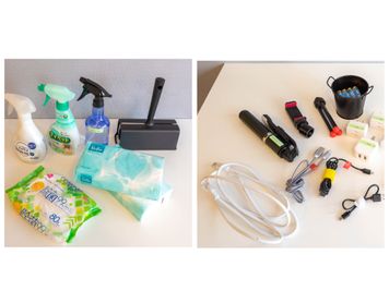 お掃除除菌セット、充電コード類 - リノスペ新宿三丁目 レンタルスペース/パーティルーム/イベントスペース/撮影スタジオの室内の写真