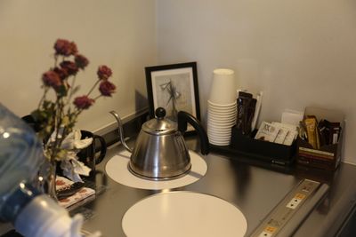 天然伏流水使用　コーヒー・紅茶完備 - 外苑ピアノサロンの室内の写真