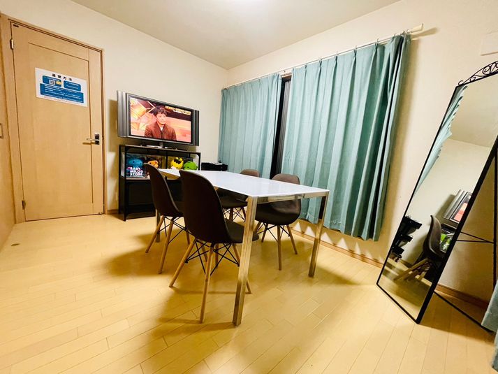 JK Studio 篠崎 JK Room篠崎 2FA（ベランダ、道路側）の室内の写真