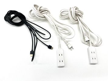 延長コード2本、HDMIケーブル - 西新宿レンタル会議室｜16名迄OK ボドゲ最適👾新宿駅4分｜軽食｜24h｜会議・セミナー [13]の設備の写真