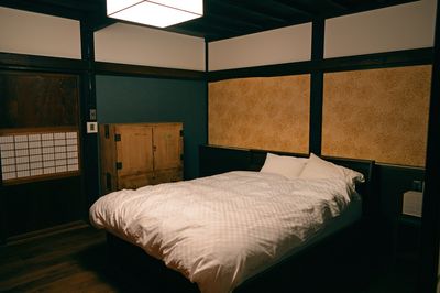 寝室 - 大三川邸｜千葉県多古町の一棟貸プライベート古民家宿の室内の写真