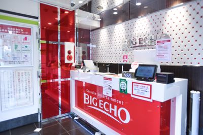 カラオケビッグエコー　西新宿センター店 《9～10名用》会議・打ち合わせ用ワークルーム【サイズL】の入口の写真