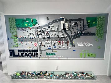 【LEGOで遊ぶこともできます♪】 - INBOUND LEAGUE 2階 BILLUNDの設備の写真
