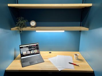 【個室】東銀座駅直結✨🚇お洒落なオフィスで作業/仕事/Web会議など💻🍀同ビルにコンビニあり🏪(VD5個室15) - ベンチャーデスク銀座5
