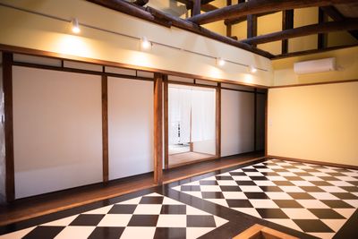 チェッカールーム - 貸し間「三松荘」（さんしょうそう） 貸し間「三松荘」（かしま　さんしょうそう）の室内の写真