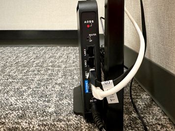 【各部屋ごとに専用のWiFiをご用意しています】 - 【閉店】テレワークブース門前仲町 協和ビル 【閉店】ブース28の設備の写真