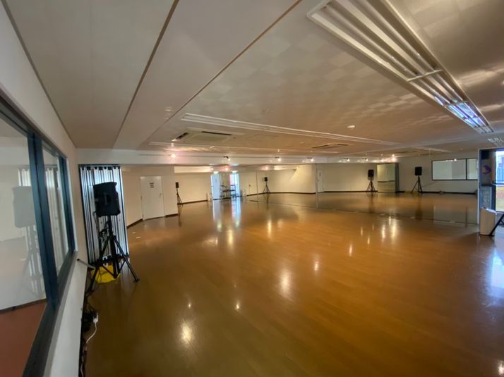 レンタルスタジオ pineapple studio Scream 【名古屋駅徒歩1分】鏡付きレンタルスペース《名駅BCスタジオ》の室内の写真