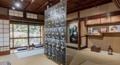 アート展覧会、アパレル展示会、音楽イベントなど、各イベント実績あり。 - アサノヤ 【古民家タイプ】はじのさとアサノヤの室内の写真