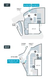 テレキューブ 赤坂Bizタワー　1階 152-2の室内の写真