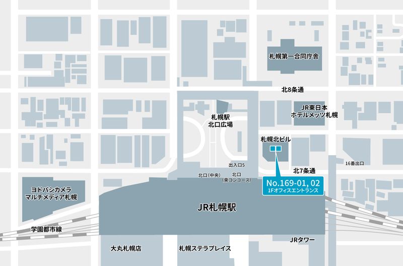 169-1 - テレキューブ 札幌北ビル