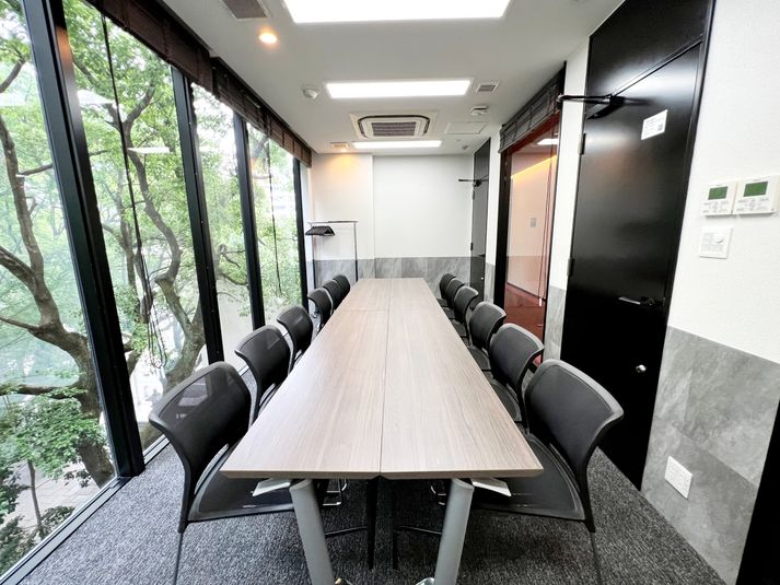 RoomD（ｾﾙﾌ設営/ロの字/当日予約OK） - 名古屋会議室 ATS広小路ビル栄駅前店