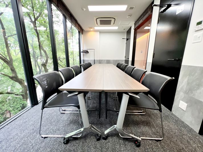 RoomD（ｾﾙﾌ設営/ロの字/当日予約OK） - 名古屋会議室 ATS広小路ビル栄駅前店