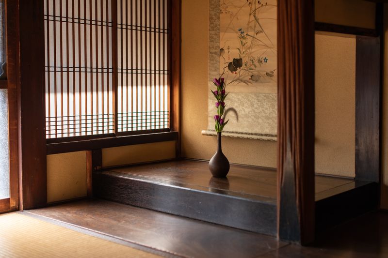 1階奥の間（庭側）の床の間 - 京町家スタジオ京織雪の室内の写真