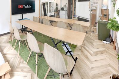 配置, セミナー, 教室 - 🕯飯田橋駅5分のレンタルスペース・貸会議室 レンタルスペース 飯田橋302の室内の写真