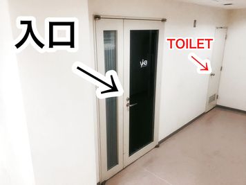 ykaグループレンタル室 新横浜エリアのダンス練習室(各種ダンス、ヨガに最適)の室内の写真
