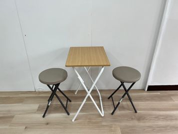 折り畳み机・椅子 - レンタルスタジオAivic池袋東口1号店の設備の写真