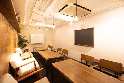 黒板＆ホワイトボードあり★12名 - 銀座ユニーク貸会議室5丁目店 G402 GINZA Roomの室内の写真