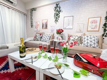 【💐特割＆錦糸町駅4分すぐ】仏🇫🇷Pariスタイルで高級感をグッと演出✨女子会💃ママ会に最適♡･最大10名🆗24H可♡ - 仏🇫🇷パリーヌ錦糸町