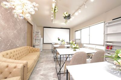 ホワイトガーデン心斎橋🌼駅30秒多目的スペース ≪ホワイトガーデン心斎橋≫33人/駅近30秒/パルコ前✨の室内の写真