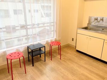 シンクで水道が使えます - SPACE 712・浅草雷門【田原町駅徒歩3分】の室内の写真