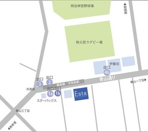 地図 - Esta青山 Esta青山　RoomCのその他の写真