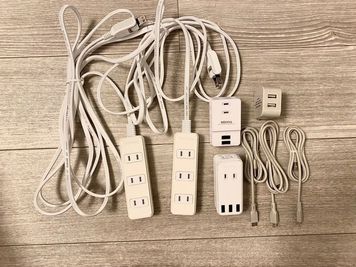 延長コード・ケーブル等。 - レンタルサロン　VAOVAO（バオバオ） レンタルスペース&サロンの設備の写真
