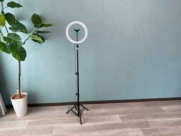 リングライト/自撮りライト - レンタルサロン　VAOVAO（バオバオ） レンタルスペース&サロンの設備の写真