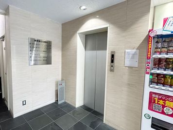 【1階エレベーターホール】 - TIME SHARING 東陽町 新東陽ビル Room Aの入口の写真