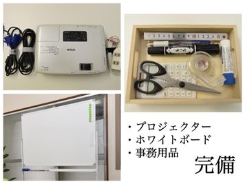 エキチカ会議室フィーカ 貸し会議室の設備の写真