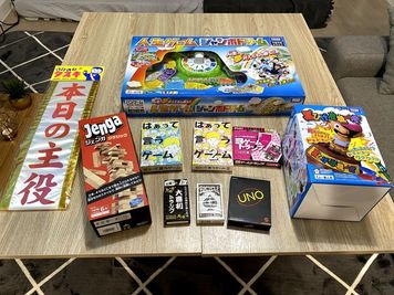10種類ものボードゲームがあり充実 - パレドール歌舞伎町 nullone#01 新宿の設備の写真