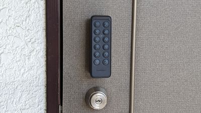 スマートロック - レンタボン・大山スタジオ Ａスタジオ　【エアコン・電子ピアノ付設・2.5帖】の入口の写真