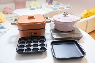 たこ焼き器、IHコンロ、鍋 - [CS]心斎橋繁華街0秒24H可⭐️ 💕CS💕最大15名💕女子会✨誕生日会🌟推し活🌟映画鑑賞の室内の写真