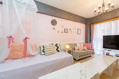 レンタルスペースAlice池袋💎  桜デコ🌸最大15名OK🙆エレガントでかわいい♡姫スペースの室内の写真