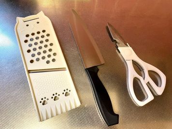 調理器具は豊富に揃えております。 - 【Good Space三軒茶屋】三軒茶屋徒歩3分の好立地！ 【marble三軒茶屋】研修🖊️会議✨大型テレビ[906]の設備の写真