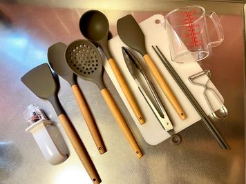 キッチンツール - 【Good Space三軒茶屋】三軒茶屋徒歩3分の好立地！ 【marble三軒茶屋】研修🖊️会議✨大型テレビ[906]の室内の写真