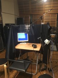 MAやナレーション録音、各種収録などにも - スタジオオルウェイズの室内の写真