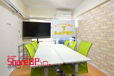 お気軽会議室 チサンM第３名古屋 Share8P『ブリック』の室内の写真
