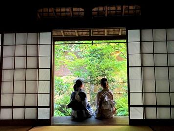 着物でセルフ撮影や撮影会にも利用いただけます！ - フォトスタジオ華色　御所北店 レンタルフォトスタジオ華色　御所北店の室内の写真