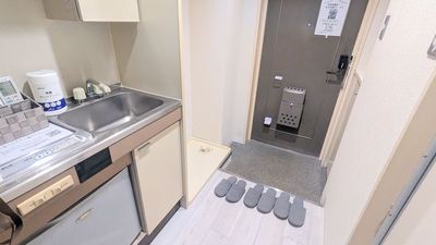 玄関スペース - レンタボン・大山スタジオ Ａスタジオ　【エアコン・電子ピアノ付設・2.5帖】の入口の写真