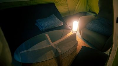 小さなライトだけつければ、ちょっぴりロマンティックな空間に変身✨ - 187_Picnic×Picnic川崎 レンタルスペースの室内の写真