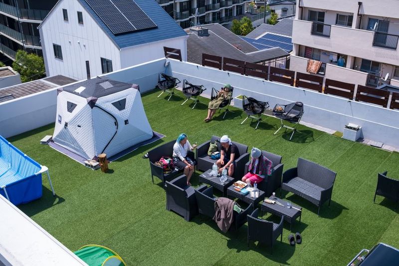 輝ノ庭│新大阪にあるスチームサウナ＆BBQスペース - 新大阪の屋上スペースbbq&スチームサウナ輝ノ庭