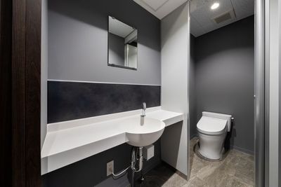 ★トイレ☆
清潔で明るい男女別のトイレがあります。 - THE BLOOM UENO（ザ・ブルーム上野） THE BLOOM UENO 個室/コワーキング　216号室の設備の写真