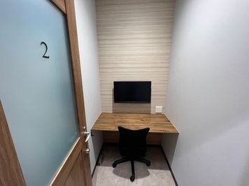1名個室 - いいオフィス赤羽 【赤羽駅徒歩1分】1名個室（ブース2）の室内の写真