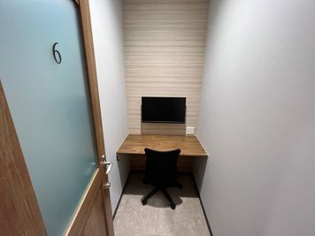 1名個室 - いいオフィス赤羽 【赤羽駅徒歩1分】1名個室（ブース6）の室内の写真