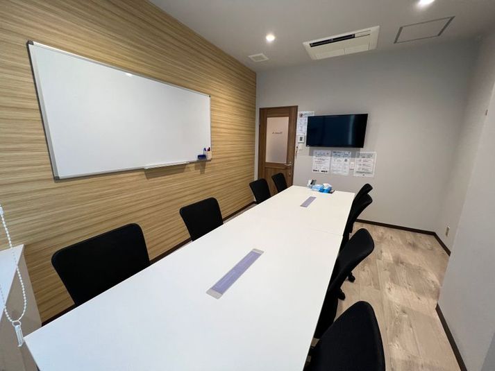 【赤羽駅徒歩1分】8名会議室（RoomA） - いいオフィス赤羽